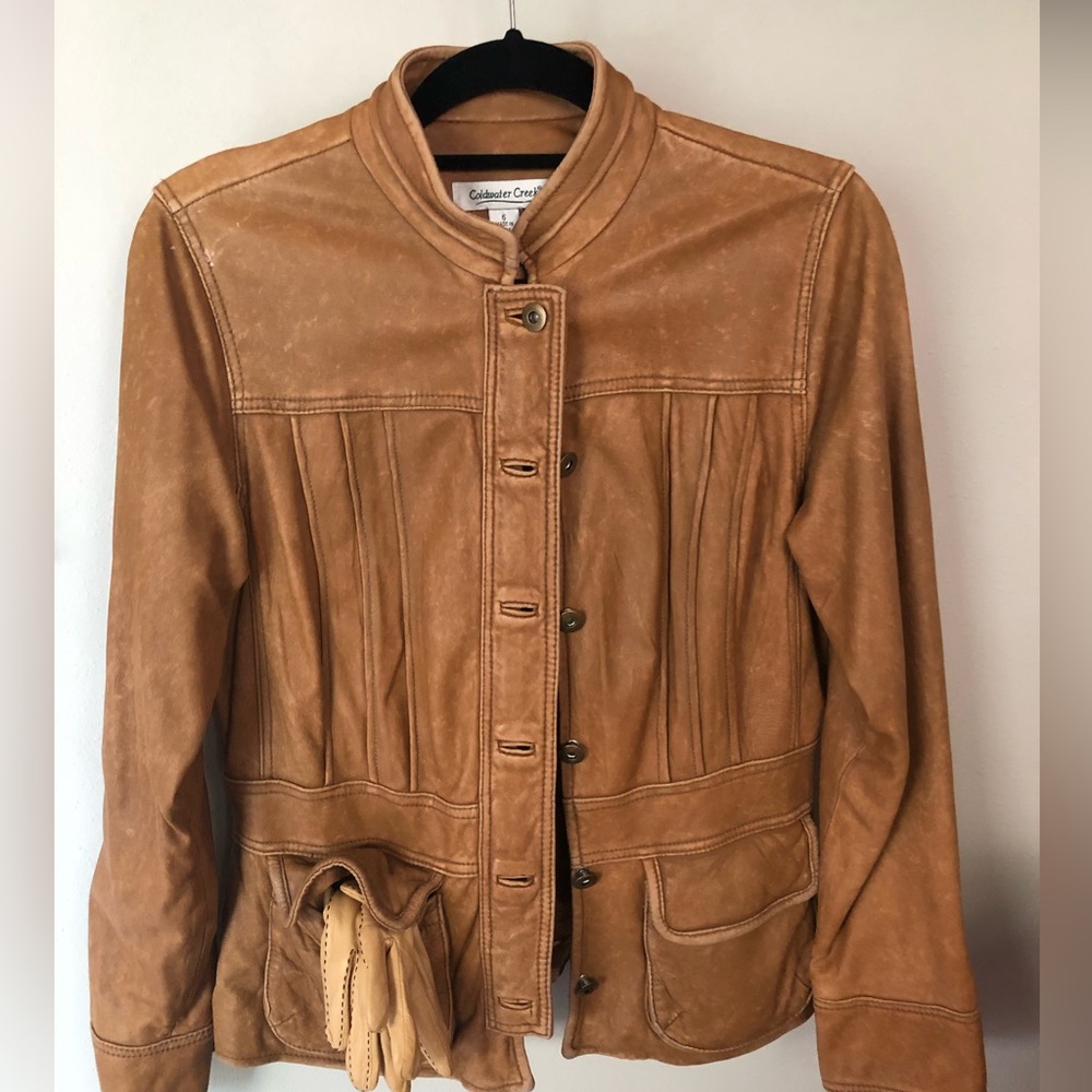 Buttery soft leather jacket